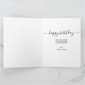 Dochter 7 Fotocollage Gepersonaliseerde Verjaardag Kaart (Binnen)