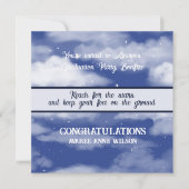 Dochter Afstuderen Reach voor de Stars Bonfire Kaart (Voorkant)