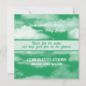 Dochter Afstuderen Reach voor de Stars Bonfire Kaart (Voorkant)