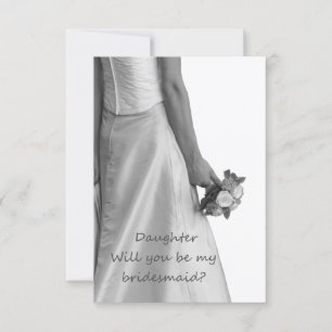 Dochter alsjeblieft, Bridesmaid Kaart