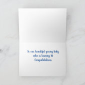 "DOCHTER" BLIJ **18e ** VERJAARDAG ** Kaart (Binnen)