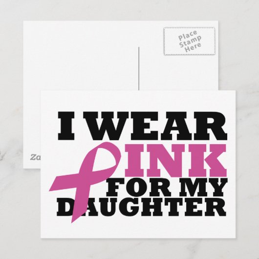 dochter briefkaart (Voorkant / Achterkant)