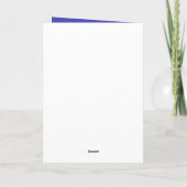 Dochter Bruid van Frankenstein Halloween Kaart (Achterkant)