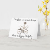 ***DOCHTER*** EEN LEUKE VERJAARDAG!!! KAART (Gele Bloem)