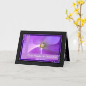 Dochter en schoonzoon - Huwelijksfelicitaties Kaart (Gele Bloem)