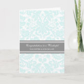 Dochter en zoon in de wet bruiloft gefeliciteerd S Kaart (Voorkant)