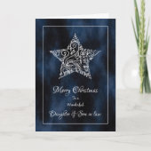 Dochter en zoon in de wet Kerst Kaart (Voorkant)