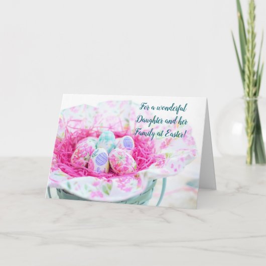 DOCHTER & FAMILIE PAASSE KAART (Voorkant)