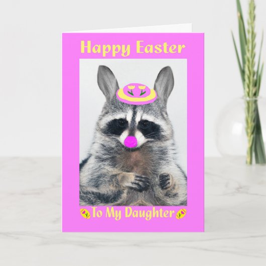 dochter feestdagen kaart (Voorkant)