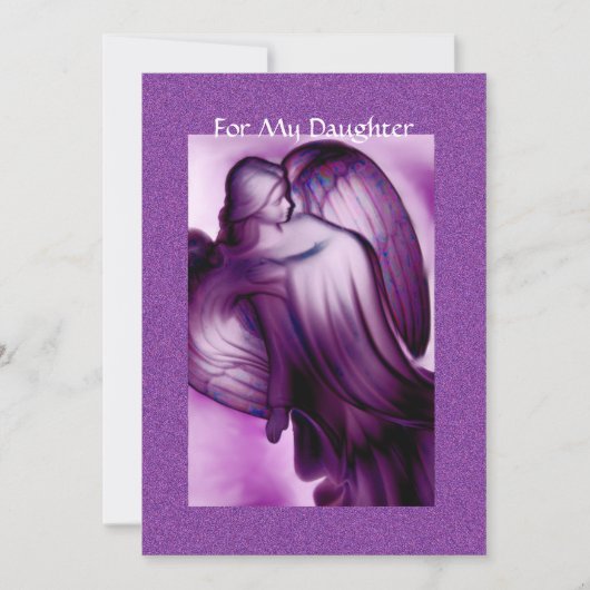 Dochter Feestdagenkaart (Voorkant)