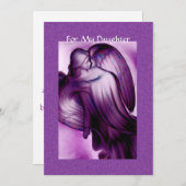 Dochter Feestdagenkaart (Voorkant / Achterkant)
