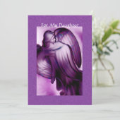 Dochter Feestdagenkaart (Staand voorkant)