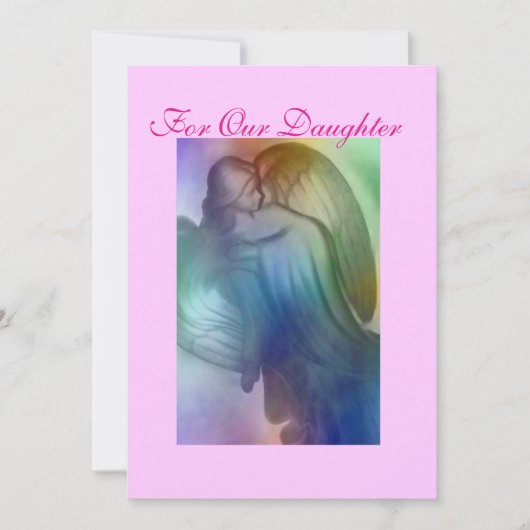 Dochter Feestdagenkaart (Voorkant)