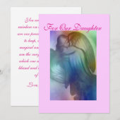 Dochter Feestdagenkaart (Voorkant / Achterkant)