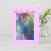 Dochter Feestdagenkaart (Staand voorkant)