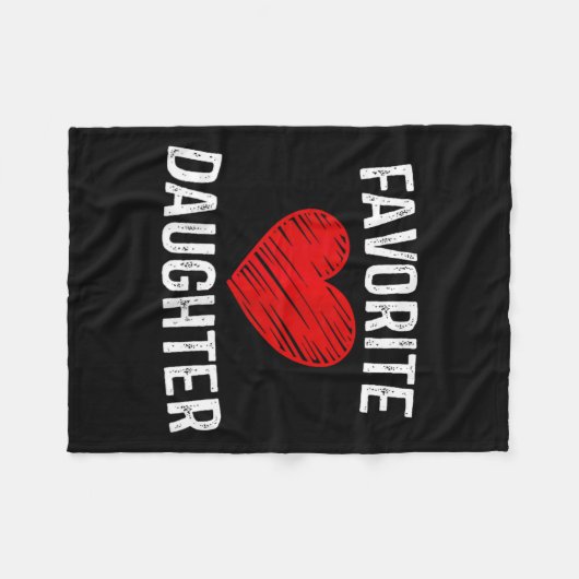 Dochter Fleece Deken (Voorkant (Horizontaal))