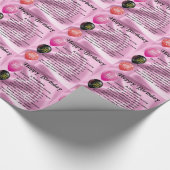 dochter gedicht blije verjaardag cadeaupapier (Hoek)