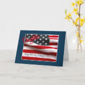 Dochter Gefeliciteerd met 4 juli verjaardag Kaart (Gele Bloem)