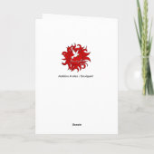 Dochter - Gelukkige Valentijnsdag Feestdagen Kaart (Achterkant)