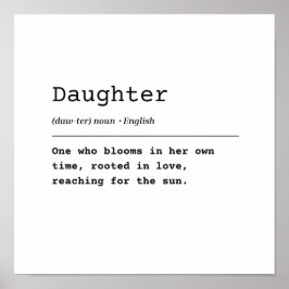 Dochter – Geworteld in de liefde Poster