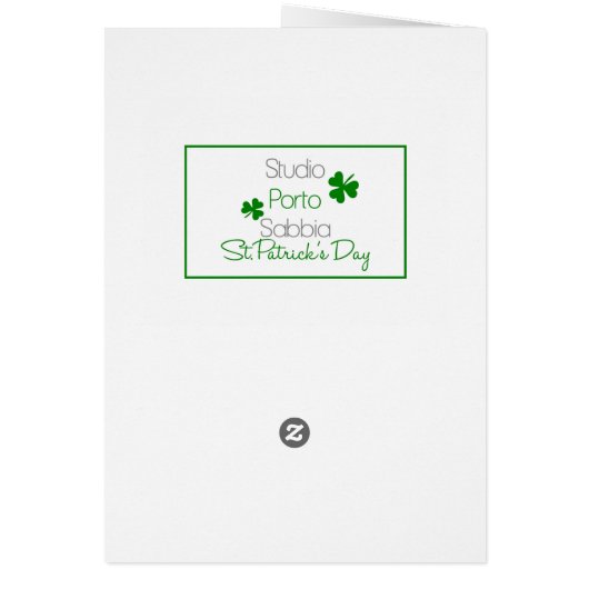 Dochter Happy St. Patrick's Day (Achterkant)