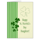 Dochter Happy St. Patrick's Day (Voorkant)