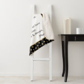 Dochter, ik hou van je sherpa deken (In situ)