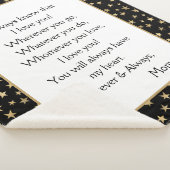 Dochter, ik hou van je sherpa deken (3/4)