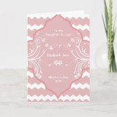 Dochter in de Moederdag Wet Kaart (Voorkant)