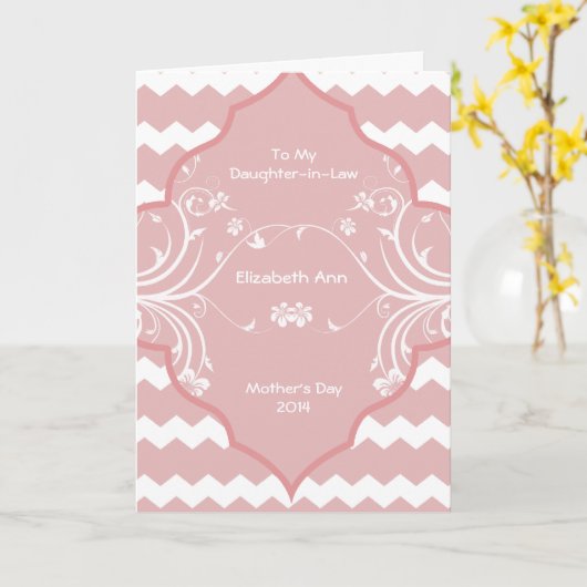 Dochter in de Moederdag Wet Kaart (Gele Bloem)