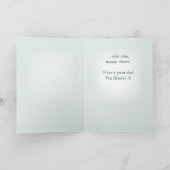 Dochter in de Sandalen van het Pet Law Moederdag Kaart (Binnen)