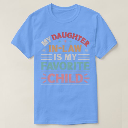 Dochter in de wet 35 t-shirt (Design voorkant)