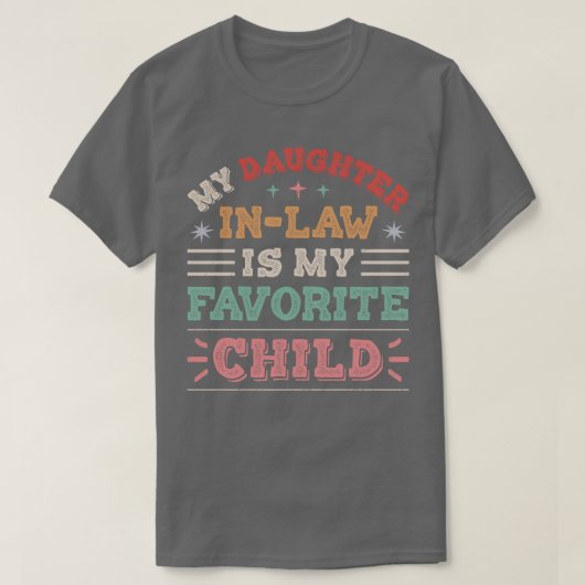 Dochter in de wet 37 t-shirt (Design voorkant)