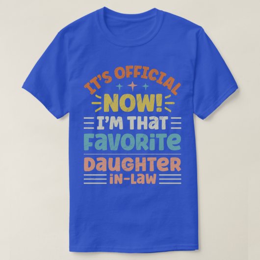 Dochter in de wet 43 t-shirt (Design voorkant)