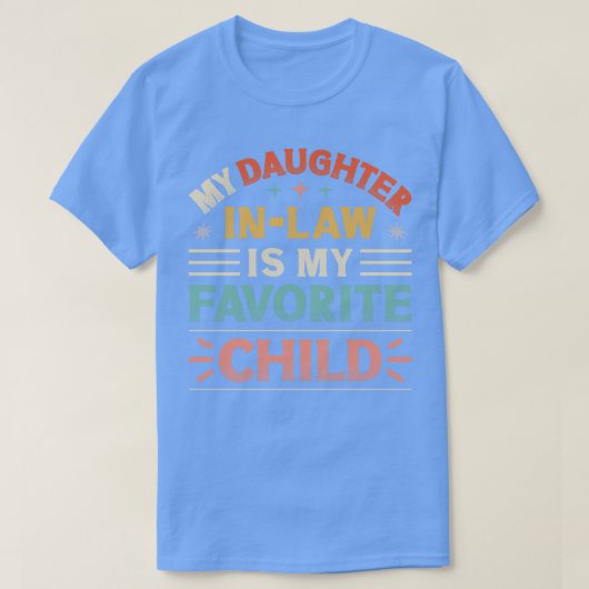 Dochter in de wet 48 t-shirt (Design voorkant)
