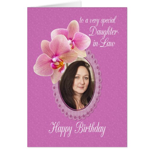 Dochter in de wet speciale verjaardagswensen orchi (Voorkant)