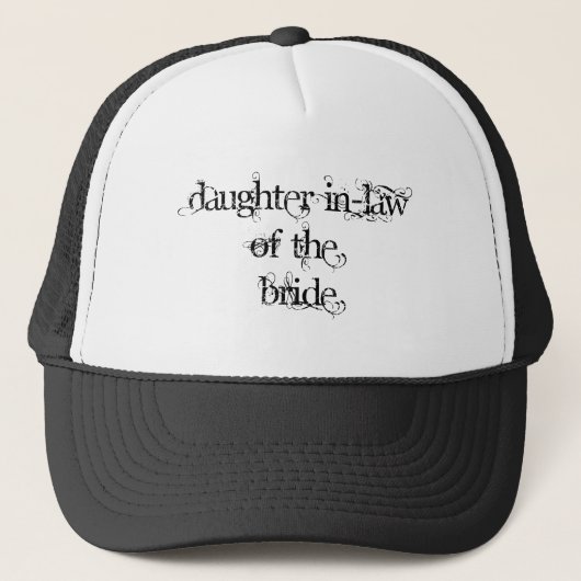 Dochter in de wet van de Bride Trucker Pet (Voorkant)