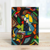 Dochter in een Rocker | Henry Lyman Saen Kaart