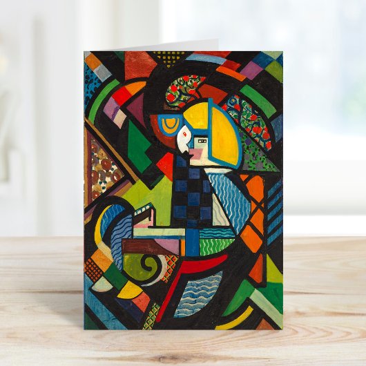 Dochter in een Rocker | Henry Lyman Saen Kaart