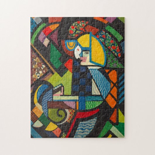 Dochter in een Rocker | Henry Lyman Saen Legpuzzel (Verticaal)