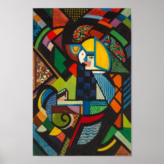 Dochter in een Rocker | Henry Lyman Saen Poster (Voorkant)