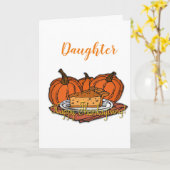 "DOCHTER" JE MAAKT THANKSGIVING MOOI KAART (Gele Bloem)