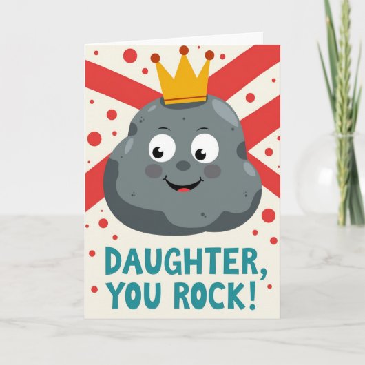Dochter Jij Bent Super Moederdag Kaart (Voorkant)