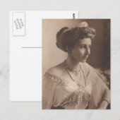 DOCHTER Keizer Wilhelm II van Duitsland #038D Briefkaart (Voorkant / Achterkant)