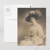 DOCHTER Keizer Wilhelm II van Duitsland #043D Briefkaart (Voorkant / Achterkant)