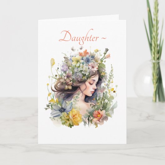 DOCHTER LIEFDE KAART (Voorkant)