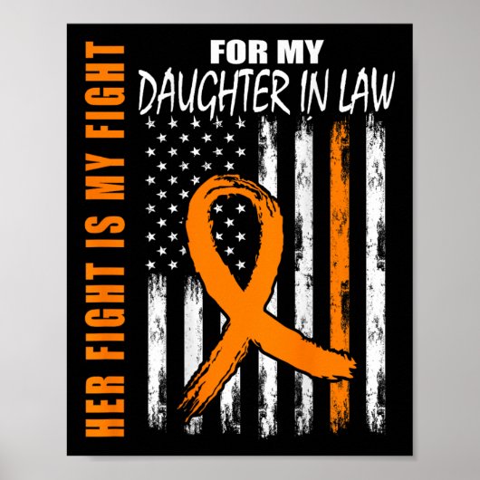 Dochter met de wet MS FL Poster (Voorkant)