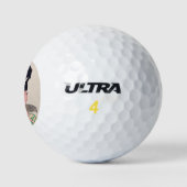 Dochter Miyuki (Mooie Japanse Dame) (Aziatisch) Golfballen (Logo)