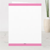 Dochter Nummer 26 Fotocollage Grote 26e Verjaardag Kaart (Achterkant)