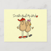 Dochter - Nuts over mijn vader T-shirts en cadeaut Briefkaart (Voorkant)